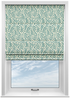 Fernshore, Prussian - Twist&Fit Roman Blind